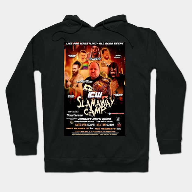 ICW "Slamaway Camp" Hoodie by Official ICW Wrestling NFLD